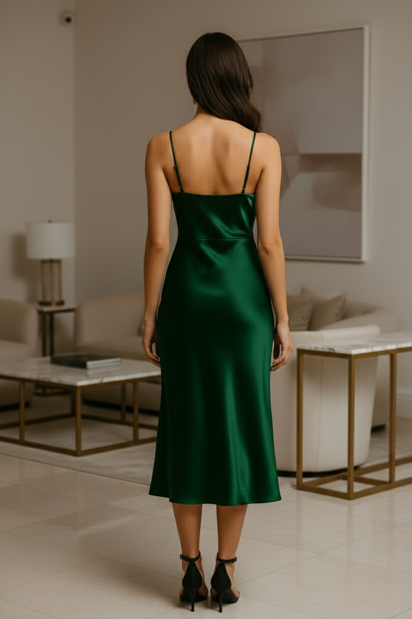 Emerald Green Dress