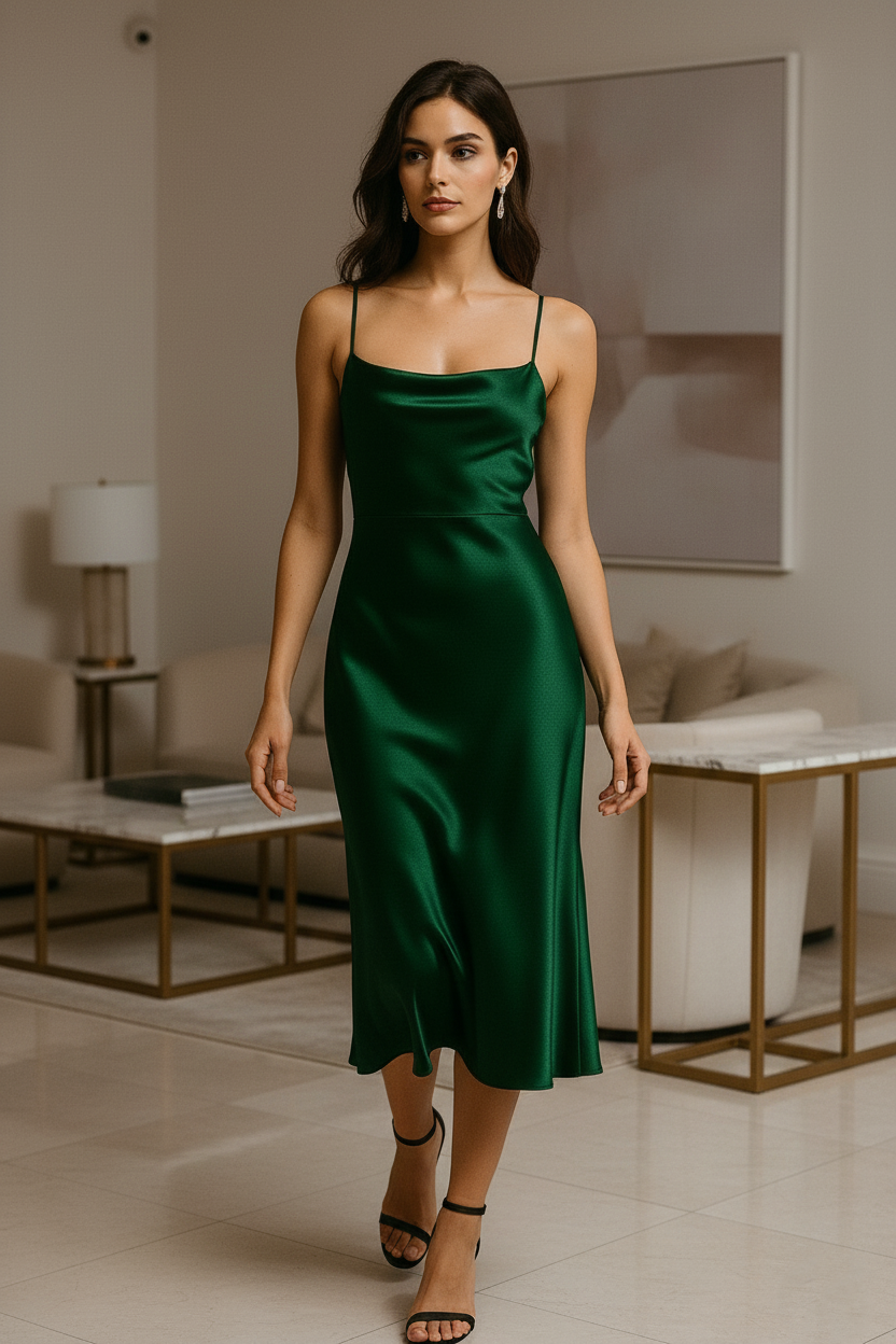 Emerald Green Dress