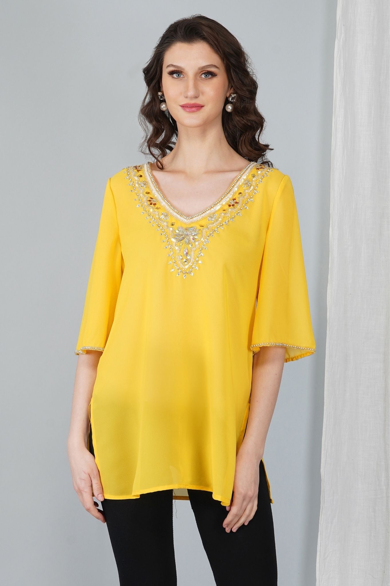 Samaira - Beaded Top - AlterAmour